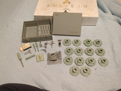 #ad #ad Vtg Sears Kenmore Sewing Machine Buttonholer Attachment Accessories Cams Case $28.99