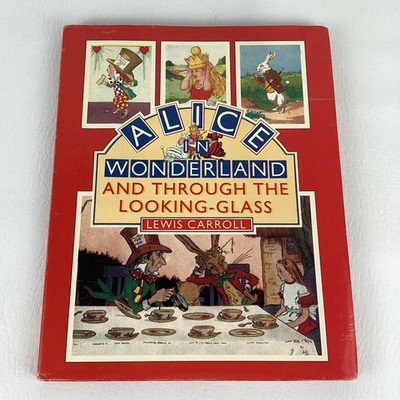 Alice In Wonderland & Through The Looking Glass Hardcover Book