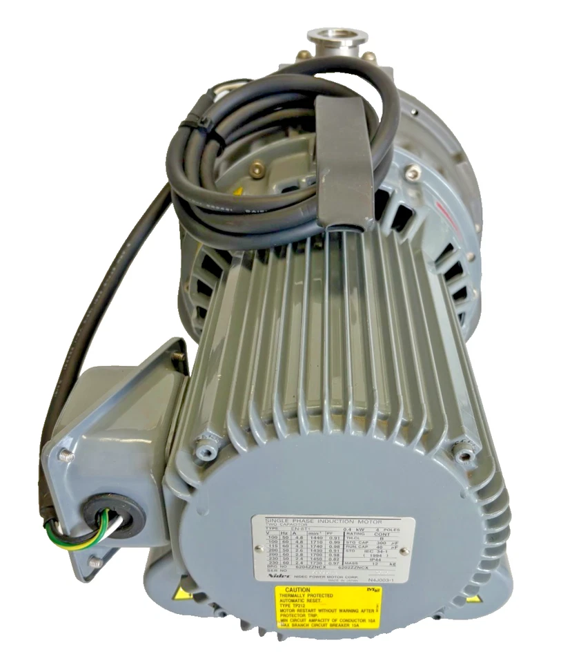 Bomba de vacío DryScroll sin aceite Ulvac DIS-251 220 voltios silenciosa 46,6 mTORR (11032) Foto 4 de 4