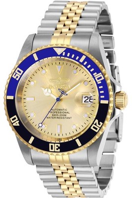 Invicta 29181 Herrenuhr Champagner Edelstahl