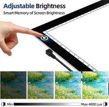 A4 Tracing Light Box LED Board Adjustable Brightness Pad Micro-Usb Powered Table