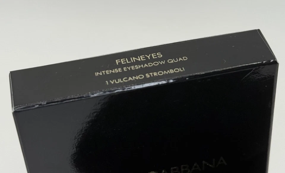 DOLCE & GABBANA • Intense Eyeshadow Quad • Felineyes • Vulcano Stromboli • NIB - Image 3 of 4