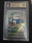 Beckett 9.5 Snorlax 051 Pokemon 151 Holo Promo Black Star Promo Chipped Slab