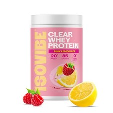 Isovibe Clear Whey Protein Pulver Pink Limonade (20 Portionen) 20 Portionen 