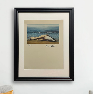Rene Magritte Hand-Signed Original Print With COA and +$3,500 USD Appraisal