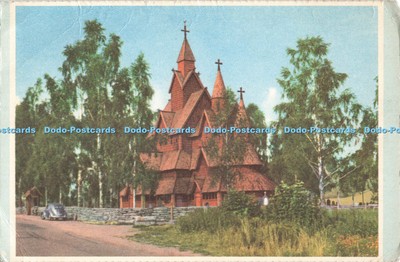 D242033 Norwegen Heddal Stabkirche in Telemark B Oppi
