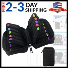 Flash Drive Case 20 Slots Thumb Drive USB Storage Case, Portable Electronic A...