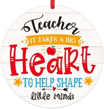 Teacher Ornaments 2023 Teacher Appreciation Gifts for Women Teacher Ornament...