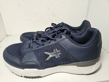 Kuru Quantum Indigo Blue Leather Mesh Athletic Shoes Men's Size 14 Wide