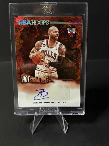 2024 NBA HOOPS - Carlos Boozer Hot Signatures 1 /1 Chicago Bulls