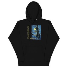 Iron Maiden Maiden Japan Mens Officially Licensed Hoodie Black