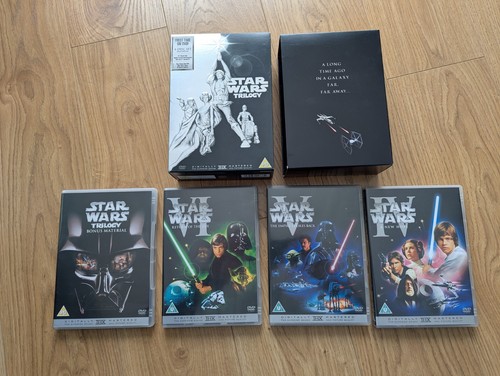 Collection Of Star Wars DVDs Including Original Trilogy Box Set 1-8 Rogue One - Picture 2 of 6