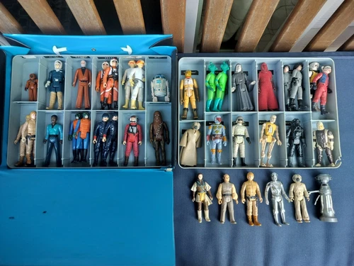 New ListingVintage Kenner Star Wars Action Figure Lot plus 1 1970s vintage concert t-shirt, vintage, single stitch, B+ condition