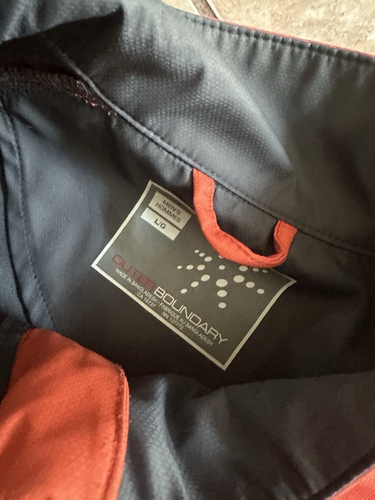 Outer Boundary L Full Zip Customized Colorblock J… - image 3