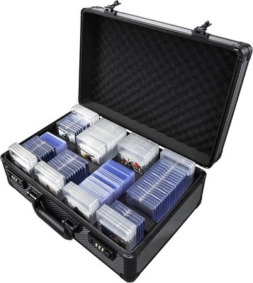 X-Large Graded Card Case with Combo Lock for Sports Cards Storage