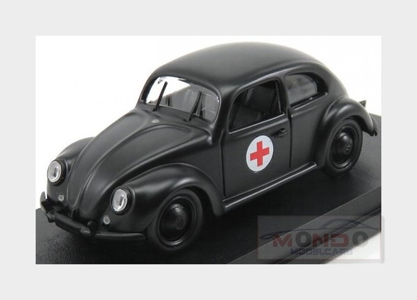 1:43 Rio Volkswagen Beetle Military Ambulance 1943 Black RIO4554 Modellbau-image