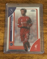 2026 Topps Chrome EPL Trent Kone-Doherty Liverpool LFC Base Rookie Card RC