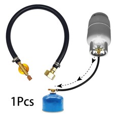 Propane Adapter Hose Gas Tank Refill Adapter for Filling Bottle from Tank