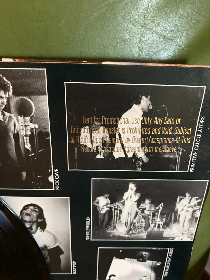 Dogs in Space Soundtrack LP Vinyl INXS IGGY pop brian ENO nick cave PROMO VG+ - Image 2 of 4