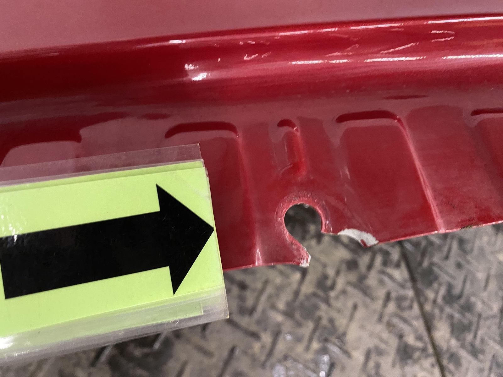 11-17 BENTLEY CONTINENTAL GT FRONT PASSENGER RIGHT FENDER DRAGON RED PEARL 6336