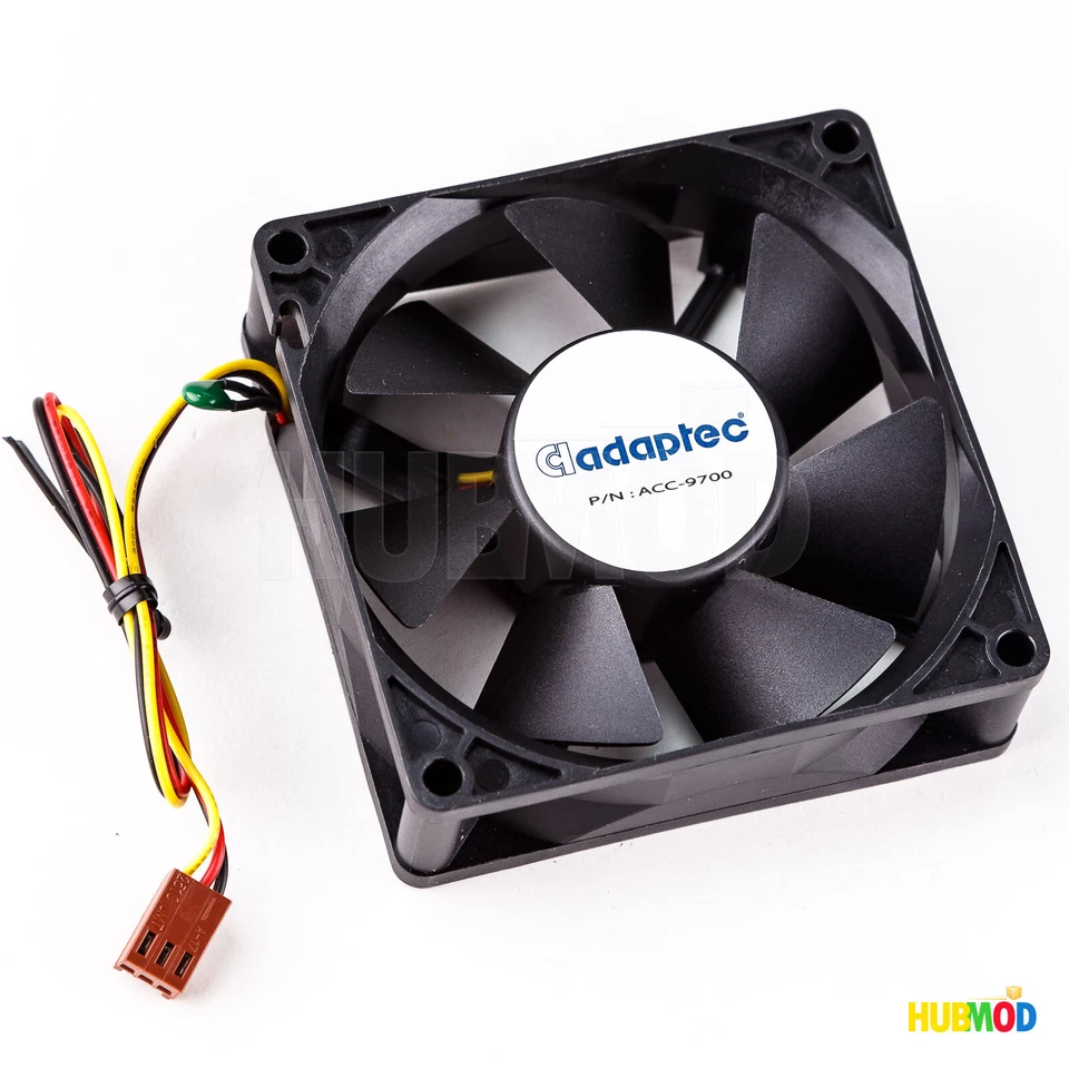 Thermaltake 80mm x 80mm x 25mm 3-Pin PC Case Cooling Fan DC 12V 0.40A TT-8025T - Image 4 of 4