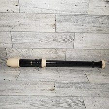 Vintage AULOS E Recorder Brown MODEL No 103 n-E JAPAN VG Pre-Owned Clean