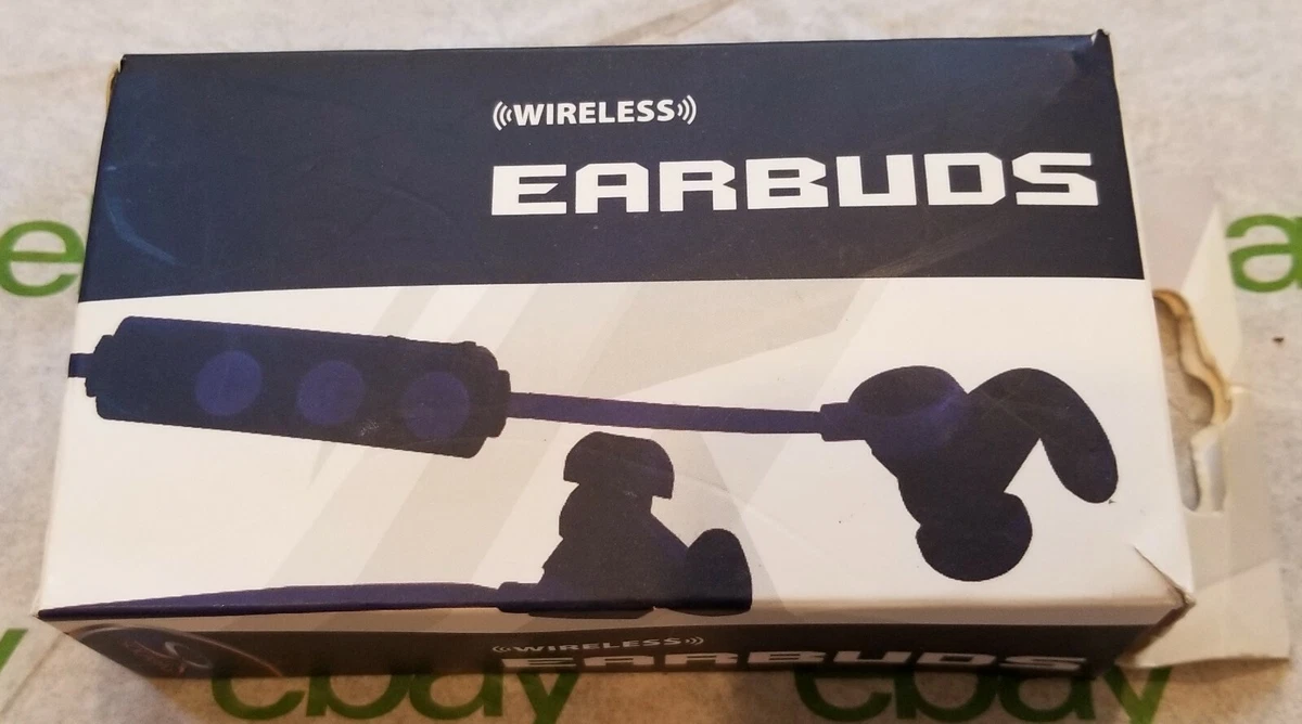 Solaray Bluetooth Wireless Earbuds With USB Charging Cable In Box
