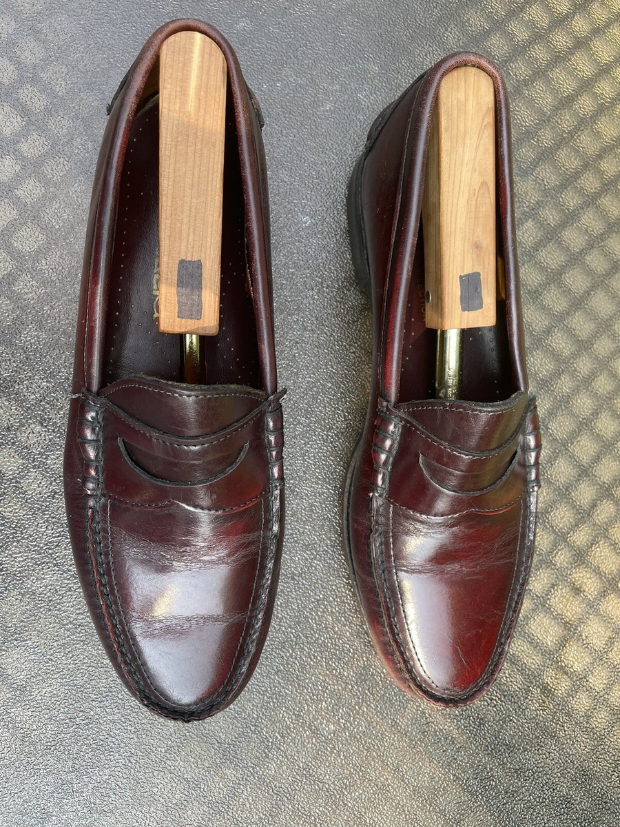 Jarman Leather Classic Penny Loafers Men’s Sz 10.5 D Burgundy Comfortable Shoes $_12.JPG?set_id=880000500F main image 3