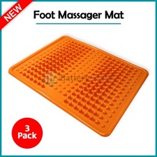 3X Foot Massager Mat Pad Relax Feet for Home and Office Use Portable Massage Pad