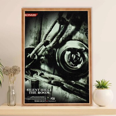 Silent Hill 4 The Room Poster Horror Game Art Print Video Game Wall Decor