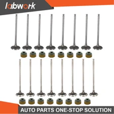 Labwork Intake Exhaust Valves For Subaru For 99-11 ester Impreza 2.5L SOHC EJ25