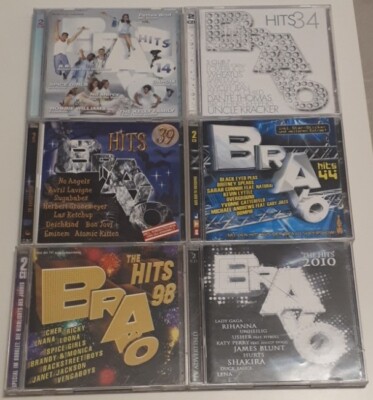 6x Bravo Hits - 14,34,39,44 The Hits 98,2010