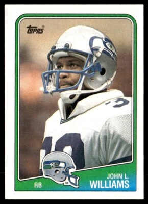 1988 Topps John L. Williams Seattle Seahawks #133