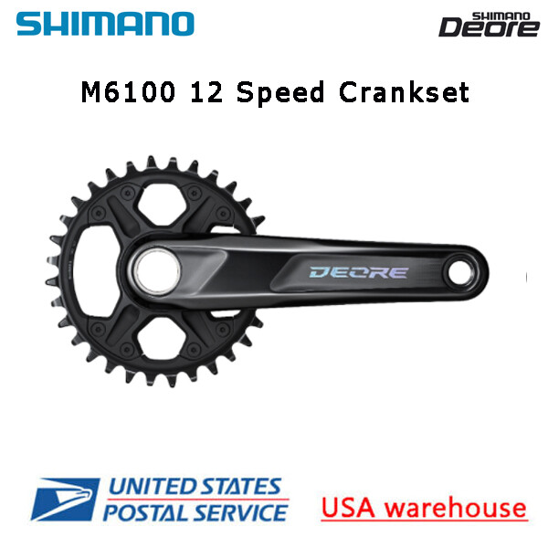 Шатунный вал Shimano Deore FC-M6100 1x12 скоростей 170 мм 32T MTB 17690₽