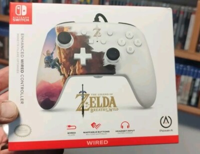Nintendo Switch Controller Zelda PowerA Wired INEU & OVPI TOP