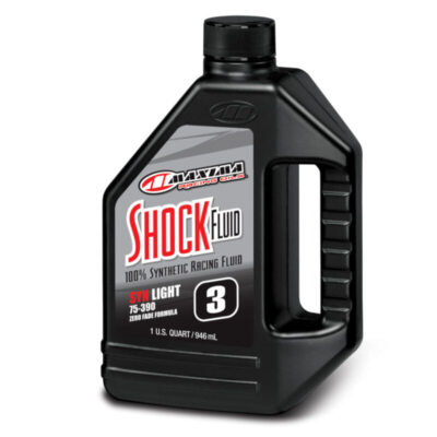 Maxima Performance Auto Racing Shock Fluid Fits Light 75/390 3wt- Quart