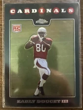 2008 Topps Chrome #TC203 Early Doucet RC Arizona Cardinals