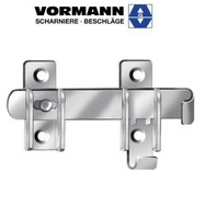 Vormann SchlagladenüBerwurf LäNge 120 Mm Breite 27 Mm StäRke 3 Mm Stahl Verzinkt