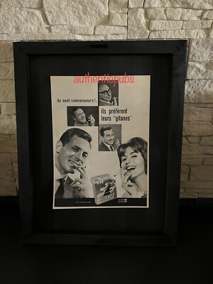 WERBUNG ZIGEUNER ZIGARETTEN SIE SIND TABAKKENNER VON 1959 AD PUB VINTAGE