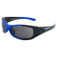 Wrap Around Sunglasses 100 UV400 Protection Two Tone Frame Smoke Lens