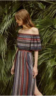 beautiful BCBG MaxAzria Maxi long dress evening gown cocktail