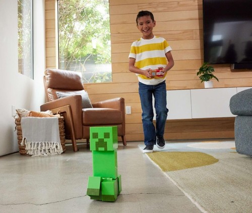 Mattel Minecraft Exploding RC Creeper * Luces y sonidos, 10 explosiones y código DLC - Imagen 8 de 8