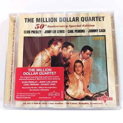 The Million Dollar Quartet 50th Anniversary Special Edition CD Album Brand New