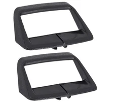 OER Black Seat Belt Shoulder Harness Retainer Set For 1974-1980 GM Vehicles