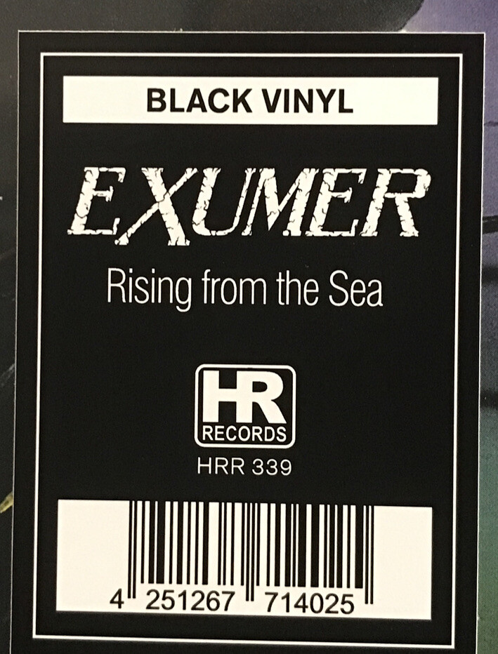 独LP Exumer Rising From The Sea HRR339 High Roller Records 未開封 /00260 独LP Exumer Rising From The Sea HRR339 High Roller Records