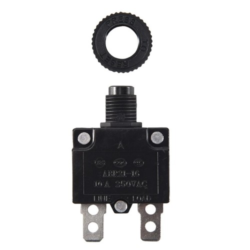 2X( 125/250VAC 50/60Hz 10A 2 Pin Terminals ST-101E AC DC Toggle Switch ...