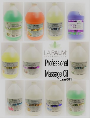 LA PALM SPA  - MASSAGE OIL  1 Gallon (Made in USA) - 11 Variation - U PICK!