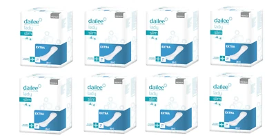 8x30 Dailee Lady Premium Slim Extra Einlagen Inkontinenz Blasenschwäche