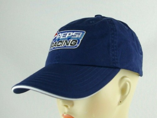 Baseballkappe Nascar Pepsi Racing marineblau verstellbar Mütze bestickt Rennwagen - Bild 3 von 12