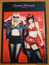  Affiche Double Face Lingerie Chantal Thomass Poster 36x25 
